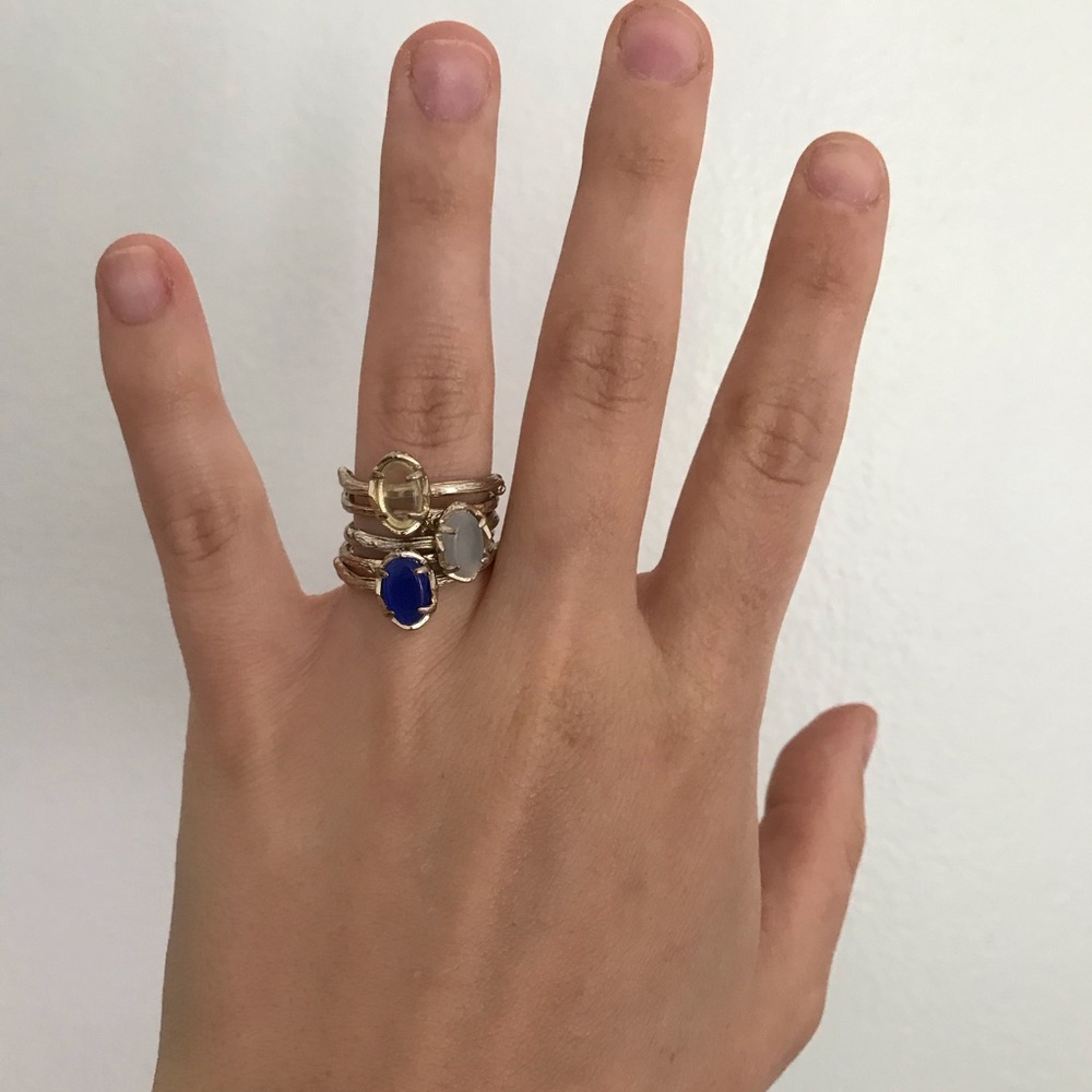 [Kendra Scott] 5 Stacking Rings